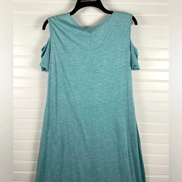 Soft Surroundings NWT Destin Cold Shoulder Knit Midi Dress Size PM - Picture 9 of 12